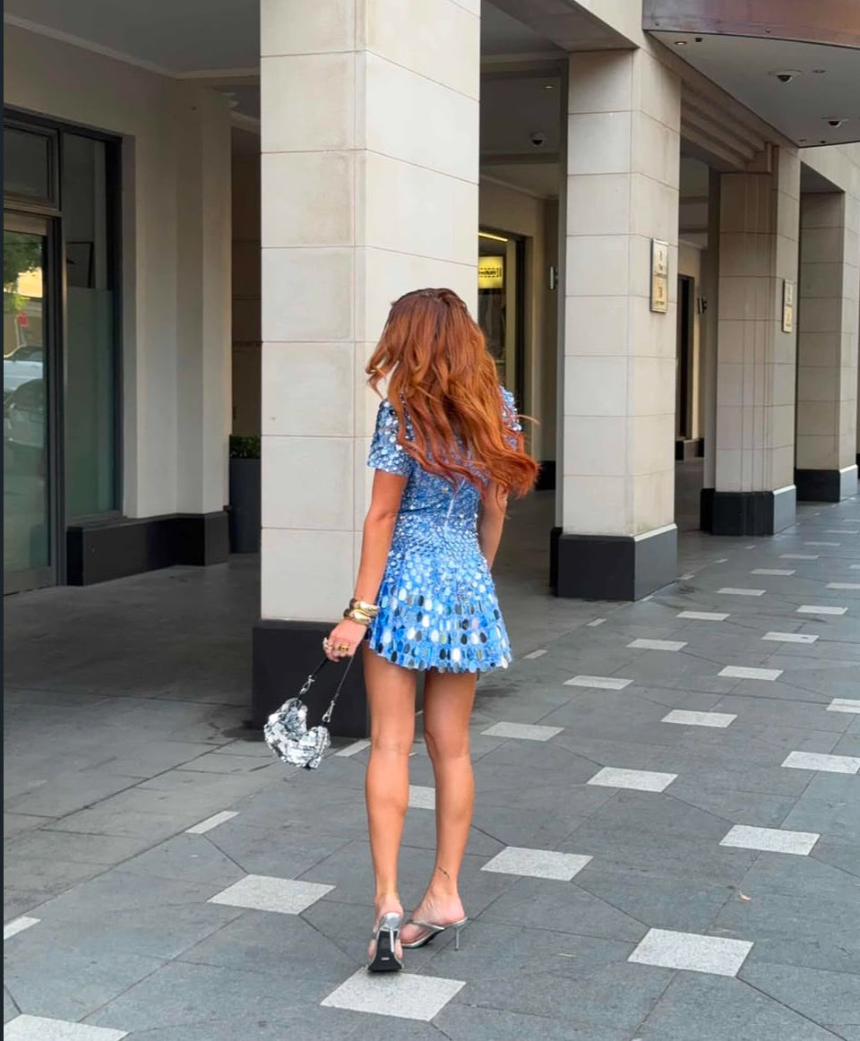 Nala Shell Mini- Sky Blue