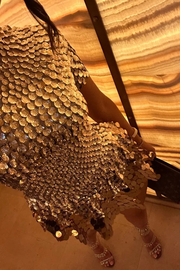 Nala Shell Mini- Champagne