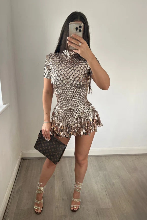 Nala Shell Mini- Champagne