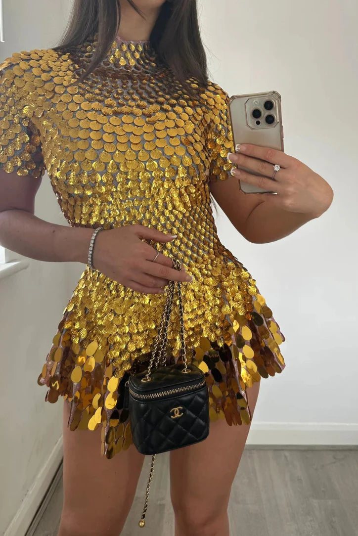 Nala Shell Mini- Gold