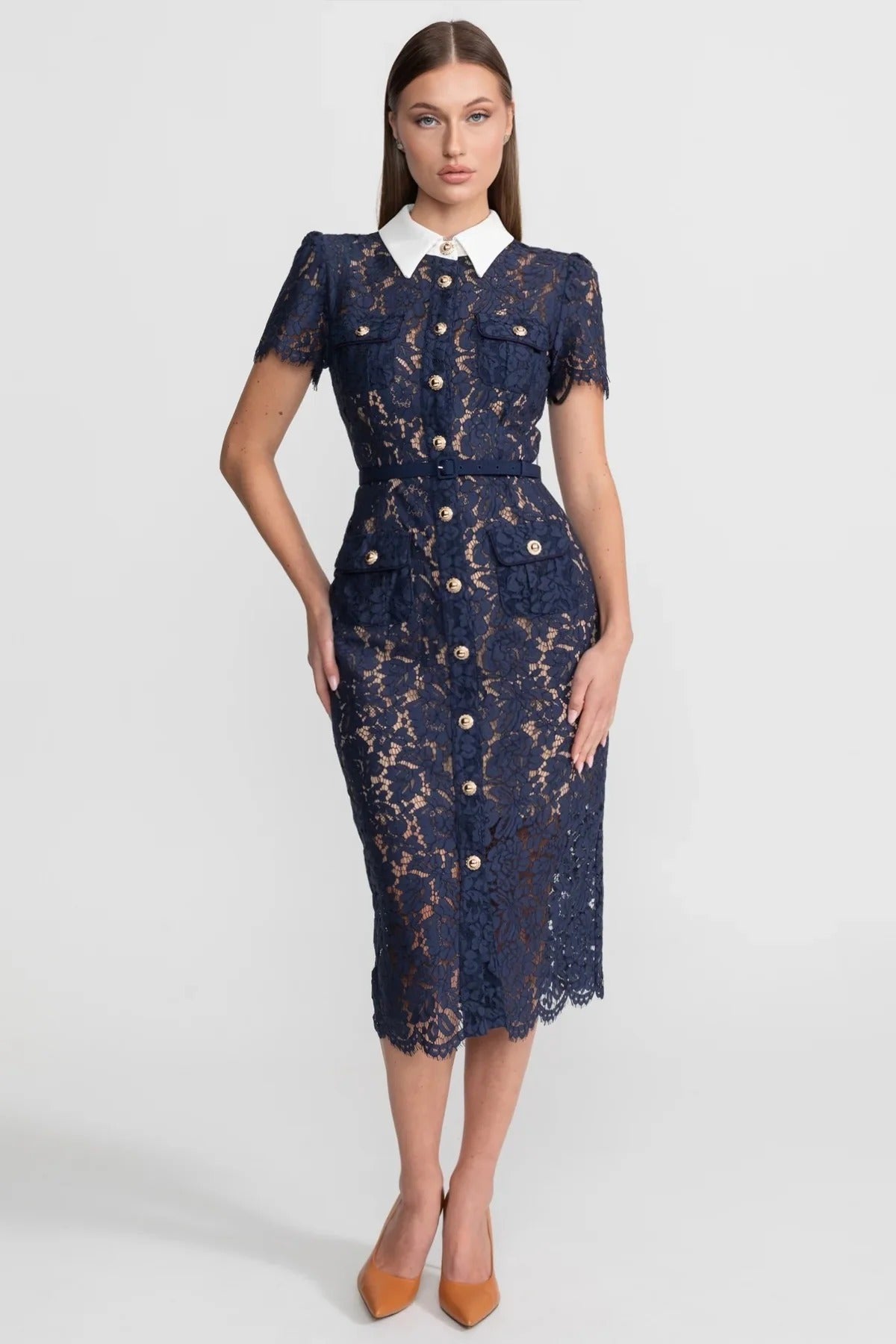 Georgia Lace Midi